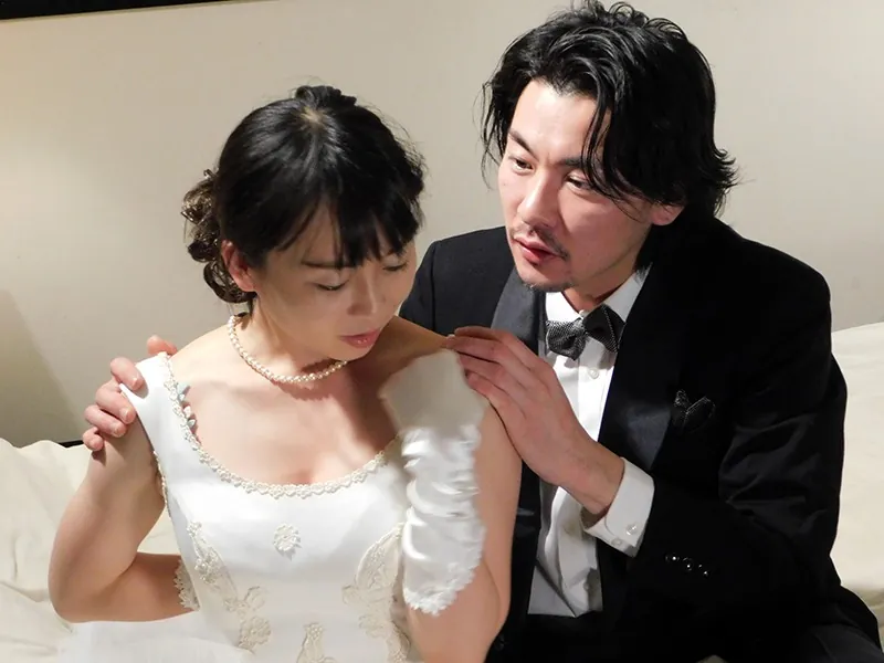 FANZAが提供している羽月希の美爆乳花嫁の誘う甘～い極上SEX(h_198need00082r18)のサンプル画像-5